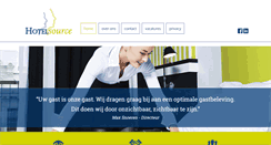Desktop Screenshot of hotelsource.nl