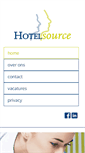 Mobile Screenshot of hotelsource.nl